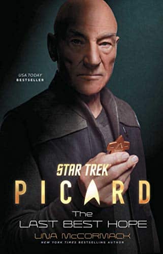 Image of the cover of Star Trek: Picard by Una McCormack. Wesley Donehue's book reviews and recommendations.