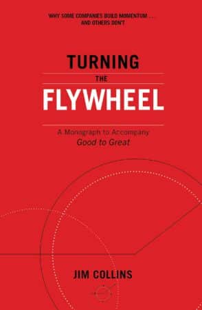 Image of the cover of Turning the Flywheel by Jim Collins. Wesley Donehue's book reviews and recommendations.