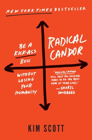 Image of the cover of Radical Candor by Kim Scott. Wesley Donehue's book reviews and recommendations.