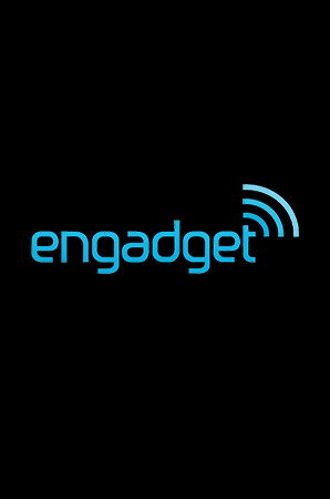 Engadget logo in blue for press posts